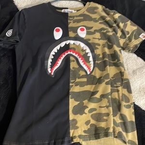 A bathing ape tee